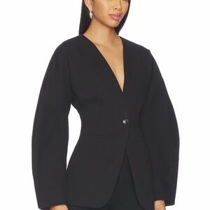 100% Wool COS Blazer with Bell Sleeve